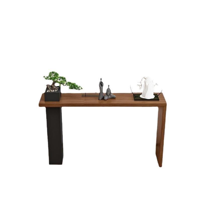 热销实木新中式玄关桌长条窄桌供桌客厅玄关柜靠墙条案端景台置物