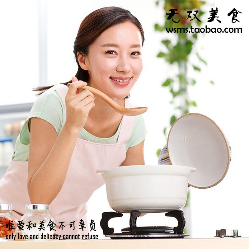 热销包邮炖汤锅炖菜麻辣烫过桥米线粉丝专用耐高温砂锅深锅白色炖