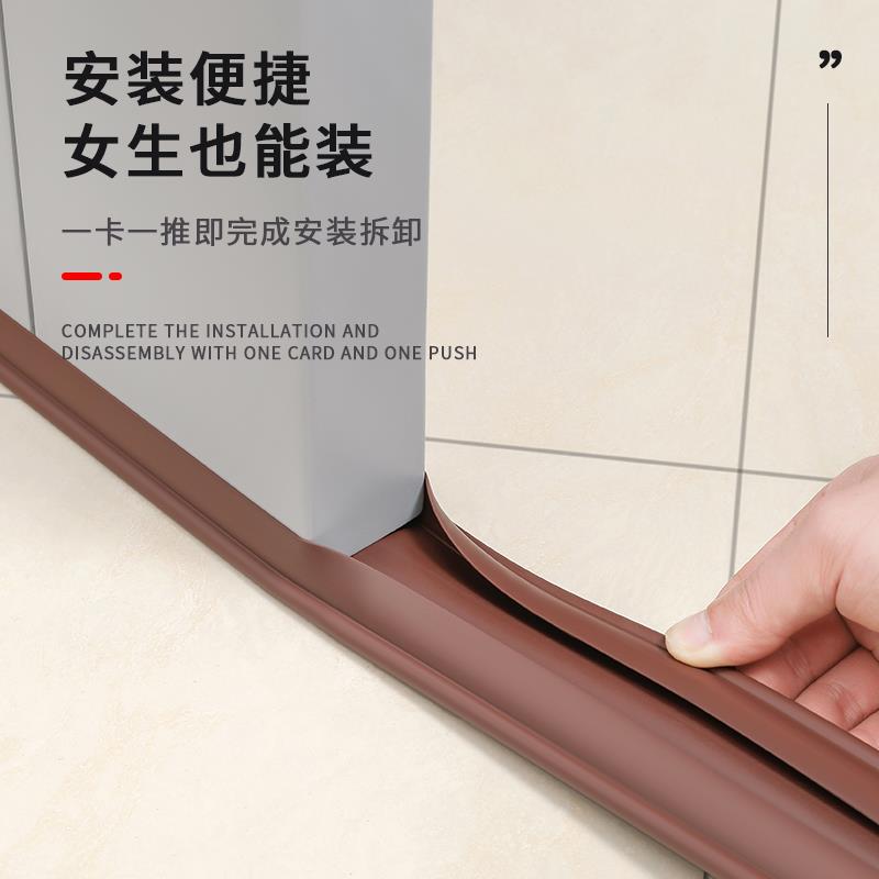 热销门缝门底密封条门底缝专用堵条防漏风挡板卧室隔音防寒防风贴
