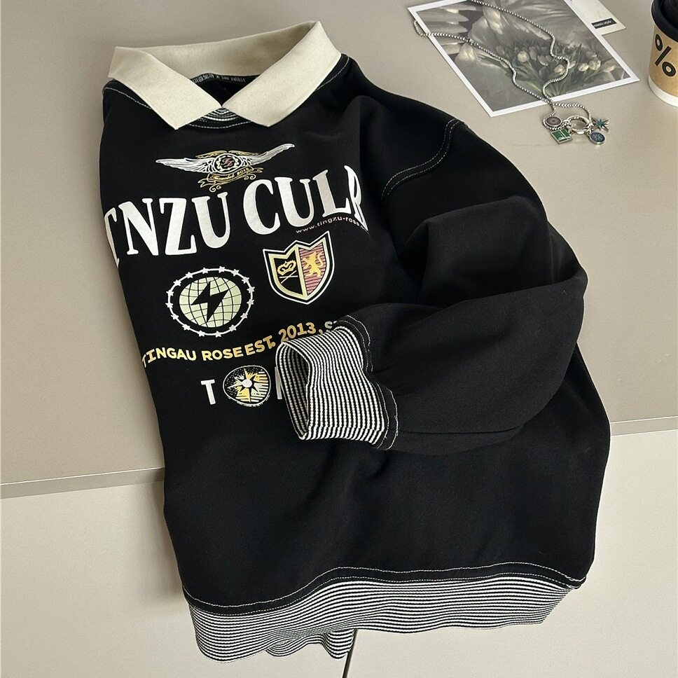 儿童装春款实体专柜童装男童卫衣儿童洋气时髦上衣男孩Polo衫潮款