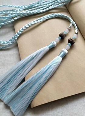 古风明制a宫绦圆领袍汉服腰带腰封男女中国风古装宋制流苏腰绳配