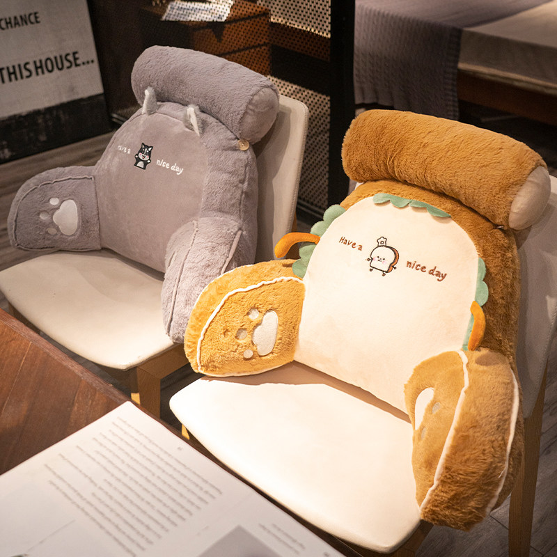 靠枕办公室椅子腰枕腰靠腰垫久坐靠背垫座椅护腰靠垫沙发孕妇抱枕