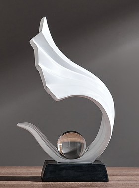 轻奢高档酒柜摆件电视柜玄关家居客厅装饰品办公室现代简约高级感