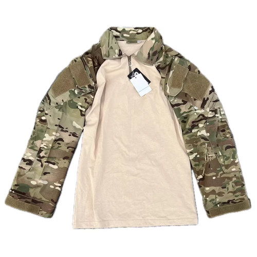 迷彩CP蛙服GEN2蛙皮长袖T恤上衣战术衬衫棉涤面料