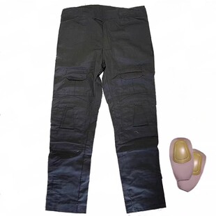 GEN2蛙服战术纯黑色工装战术裤子 户外G2蛙皮单裤送护膝