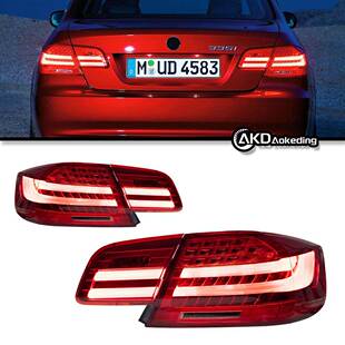 适用06-12款宝马E92LED尾灯M3325i330i双门轿跑车尾信号灯