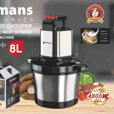 Hoffmans8876FoodChopper8L8Pcs/CTN0.2cbm
