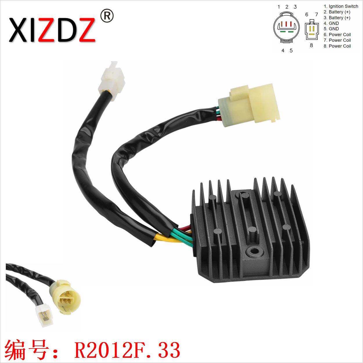 2012F.33 适用于 HONDA XRV750 31600-MV1-003 SH538A-11