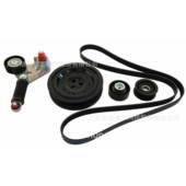 适用路虎福特捷豹曲轴皮带轮修理包5件套4C1Q6B319DC 80001201