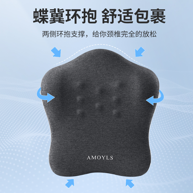 午睡枕趴睡枕办公室仰睡枕头办公椅记忆棉头枕午休枕靠枕午休神器