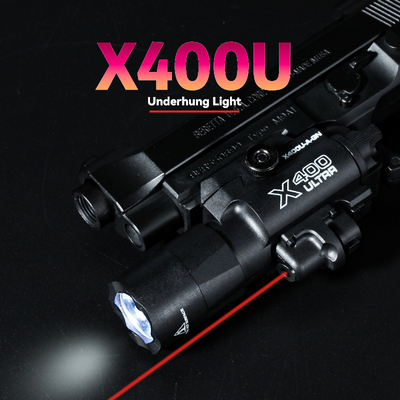 X400U尼龙下挂红外线镭射电筒G17P1战术手电激光二合一玩具枪电筒