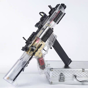 天弓ARP9透明五代软弹金波金齿电供男孩水晶儿童连发CS电动玩具枪