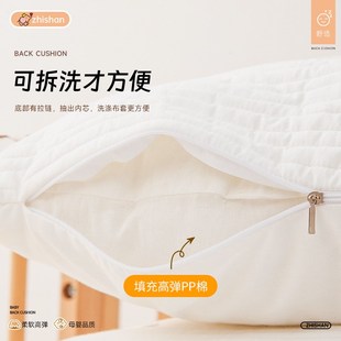 婴儿床头防撞软包宝宝加厚床靠软包靠垫儿童拼接床可拆洗靠枕