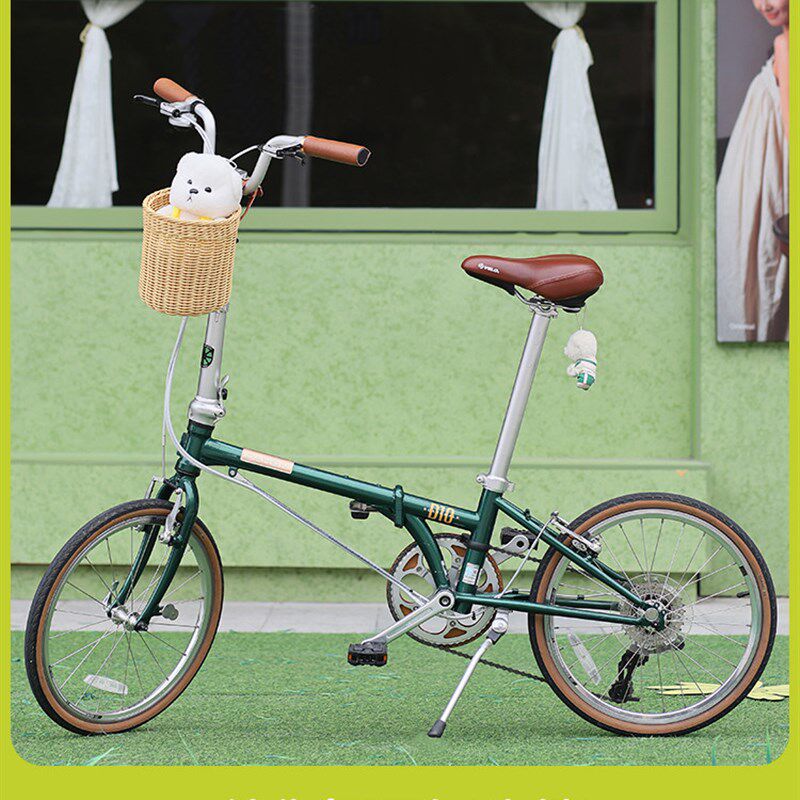 自行车车筐编织车篓适用于大行折叠单车前置篮子储物防水框可拆卸