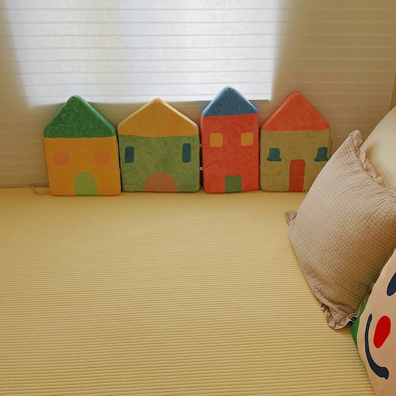 [糖果日记]可爱婴儿床床围护栏防撞软包卡通宝宝儿童靠墙挡板长条