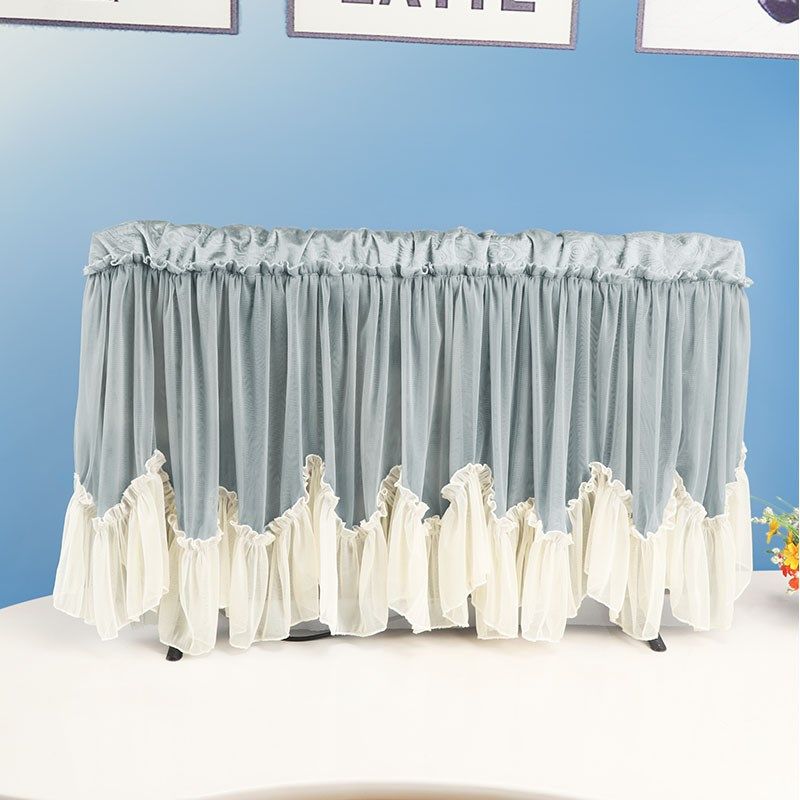 定制电视机防尘罩套2024新款65寸55寸75寸液晶高档挂壁式盖布纱巾