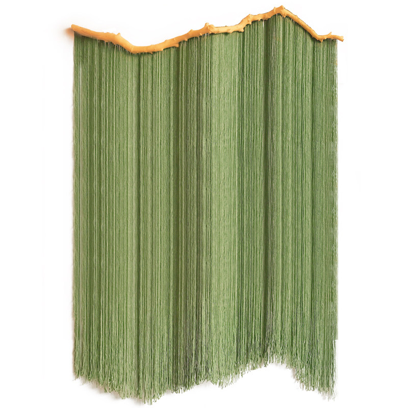 手工编织流苏田园森系门帘隔断帘窗帘玄关帘软装民宿中式装饰挂毯