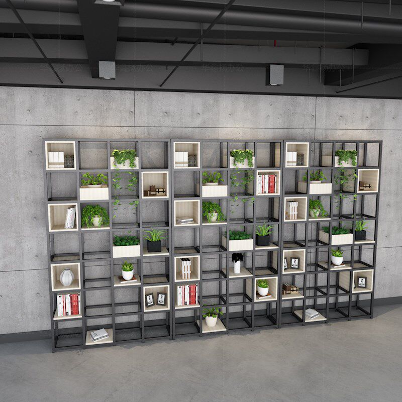 成都铁艺置物架工业风书架花草架咖啡厅展示架定制办公室屏风隔断,商业/办公家具,置物架/陈列架/储物架/展示架,淘宝优惠券,粉丝福利购,淘宝优惠卷
