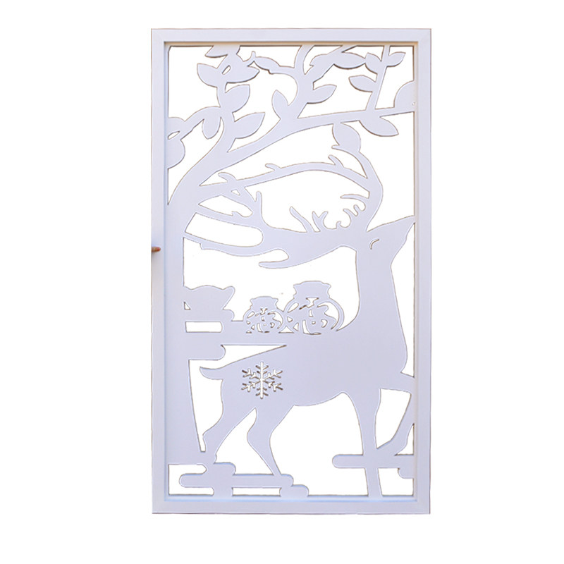 隔断屏风客厅雕花隔断装饰花格镂空新中式pvc通花板简约现代吊顶