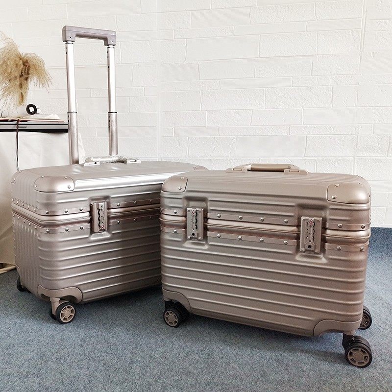 铝框16寸上翻盖拉杆箱18寸行李登机箱横款男女20寸旅行摄影机长箱