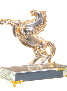 水晶十二12生肖摆件鼠牛虎兔龙蛇马羊猴鸡狗猪招财家居工艺品摆件