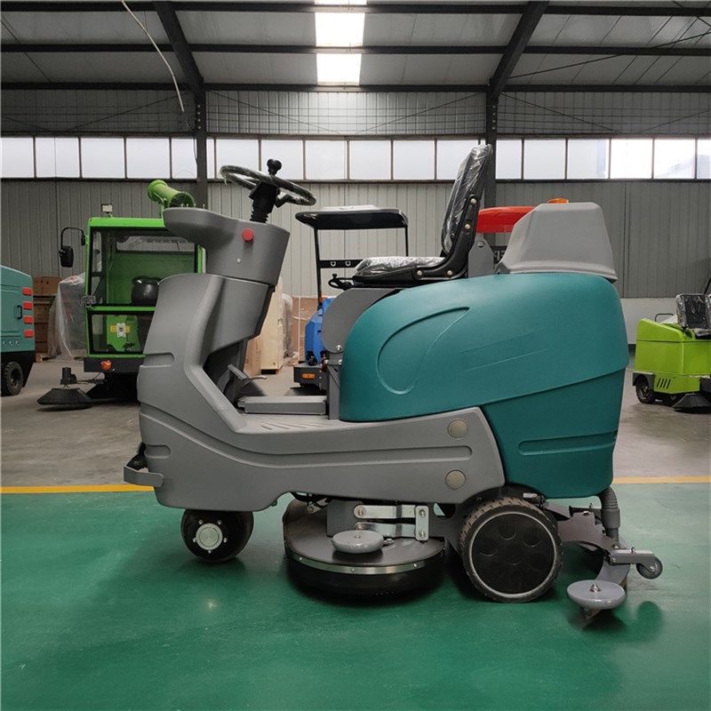 手扶洗地机商用车间工业超市商场手推式地面擦地机电动拖地机工厂