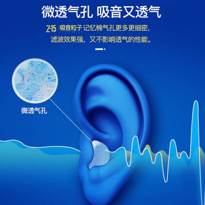 零听抗噪卫士防噪音睡眠耳塞w隔音降噪静音睡觉学习超级防呼