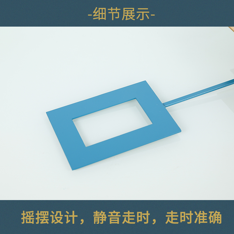 钟表家用客厅简约大气挂墙装饰石英钟现代艺术餐厅静音免打孔挂钟