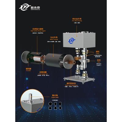 588-50ZYV涡蜗杆2直流减速电机大扭矩低速轮F76SJM5S调速马达1224