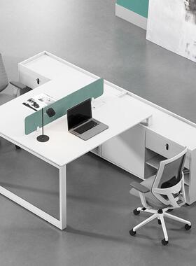 人职员电脑桌AL794561公桌办/公室桌椅组合员工位办2单4/6人位办