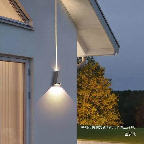 盛头邦双简AM10199约户外发光灯防荣围墙壁灯创意楼梯门口上下道