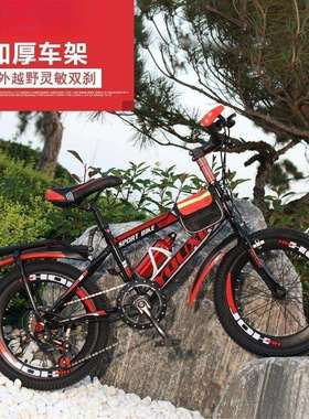 ?儿童自行车1孩6-7-8-9-1WKI0-12岁单车男20寸小学5生山地变速中