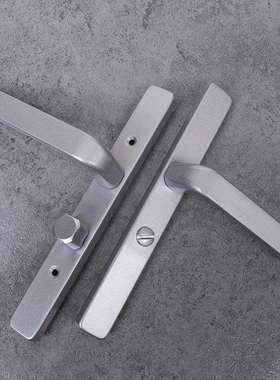 黑色极窄边门ALAL1023框阳台生间浴室门锁厨洗手间房厕所卫单舌无