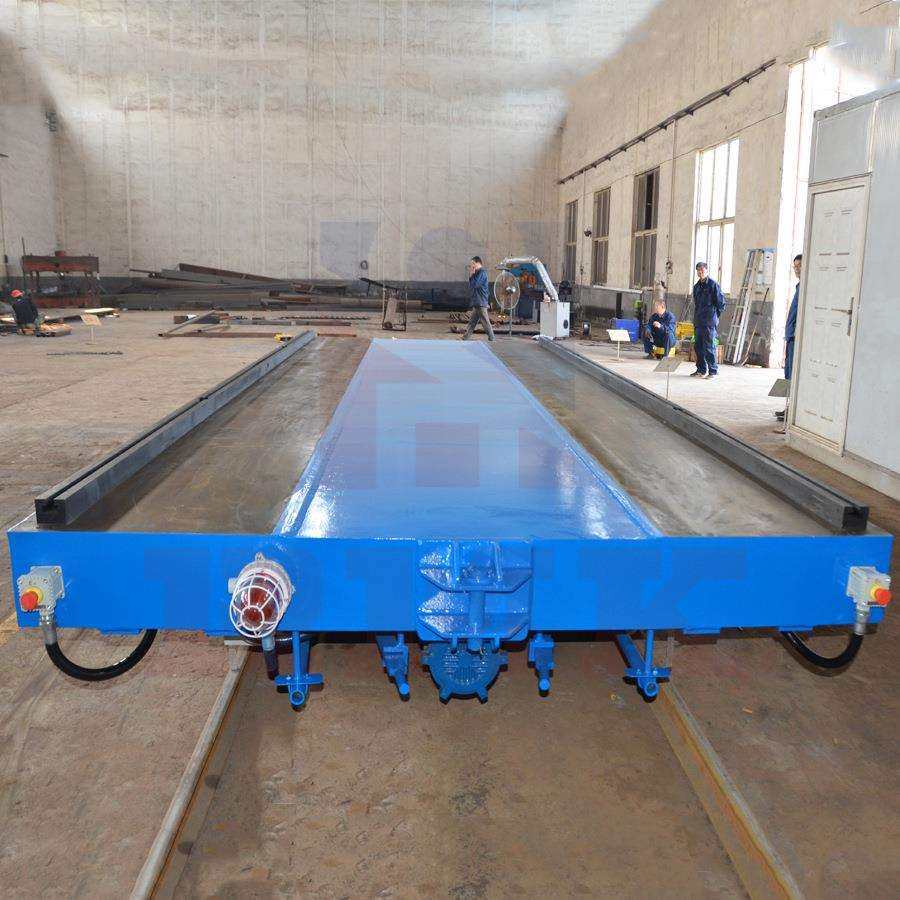 重电型铸件5吨过跨地爬车工业2轨道周过跨地爬转平移车动铁行走轨