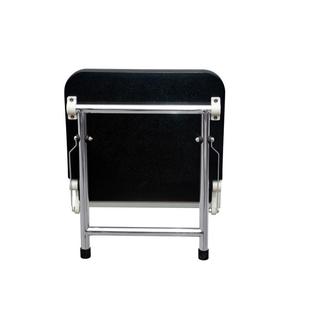 叠家不厂锈钢弹性PU挂墙折软座老人孕妇体弱TX-116W者淋凳浴更衣