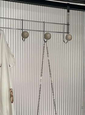 树的岛TF9678J78ee浴室生卫间树脂挂衣钩r免打装孔门后圆球收纳饰