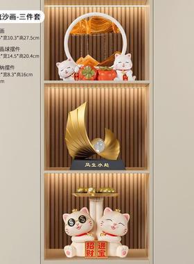 网红轻奢JXGY-49高档客厅饰酒创柜意摆件家关居柜子玄办公室工艺