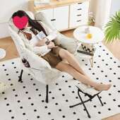 懒人家沙发单人用学生宿舍闲脑休椅子阳电台卧室躺椅靠背F77JM7T6