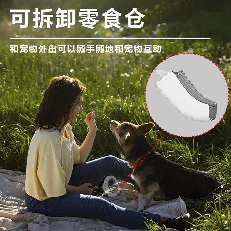 HP2302跨境新品宠牵引绳可物调E节自带圾袋收纳仓双L垃D灯多功能