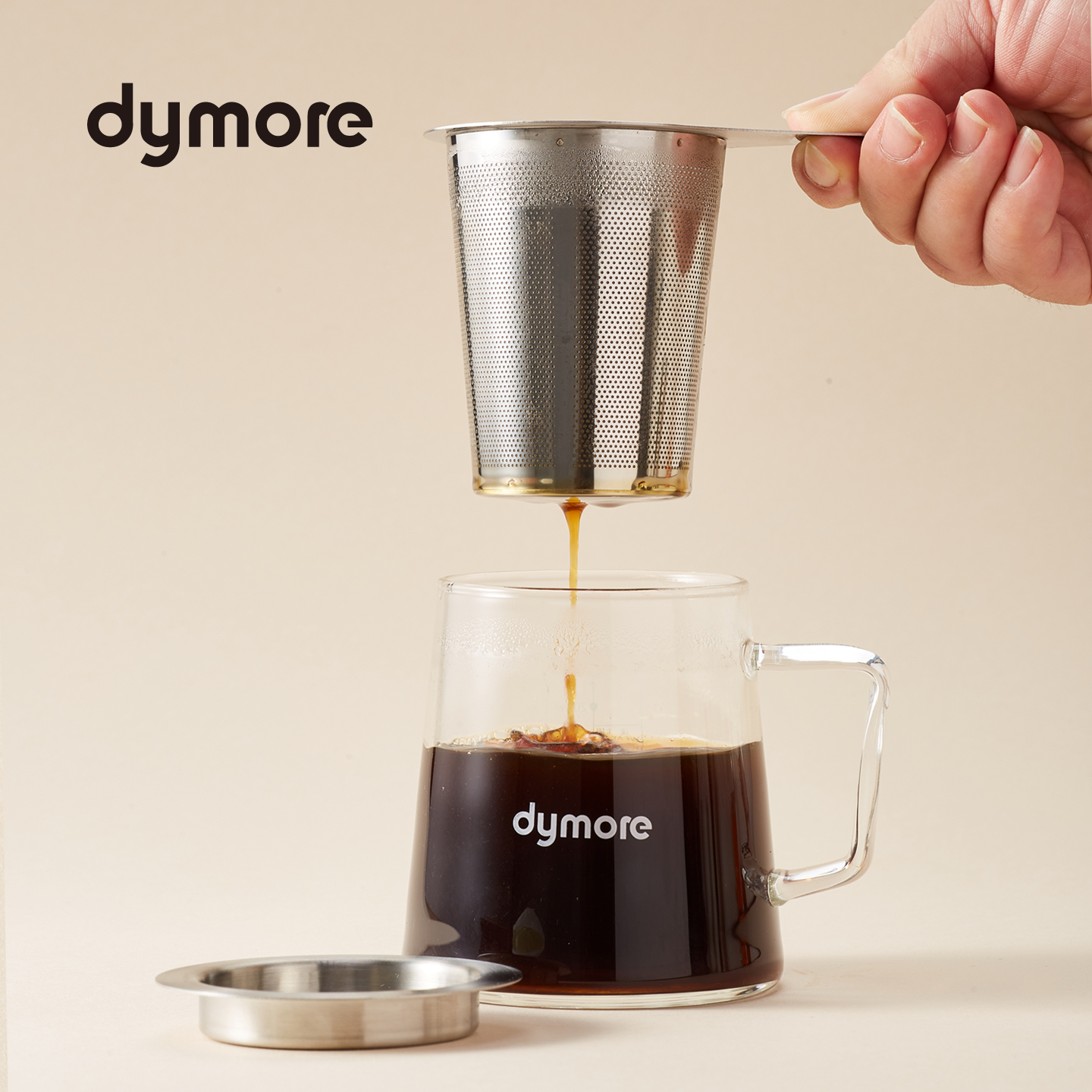 戴摩茶咖双享冲泡杯便携免滤纸