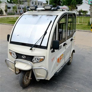 新款 电动三轮车遮阳网前挡风遮阳板四轮电轿车窗玻璃遮光板吸盘太
