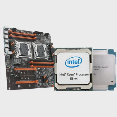 X79电脑主板cpu套装配E5-2670V2 2680V2E 2690V2 E5 2696V2 2697V