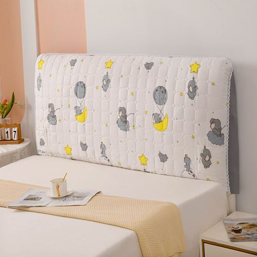 全包纯绵床头罩套布艺皮床头靠背罩防尘保护套1.8米公主风床头套