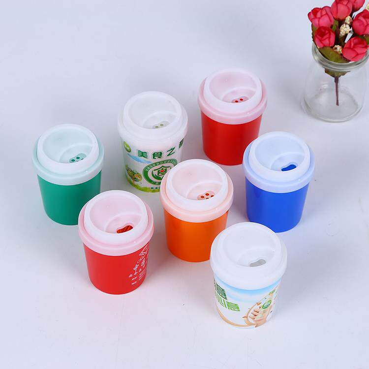 广告牙签筒定制塑料牙签罐牙签盒订做奶茶杯餐厅饭店礼品印字logo