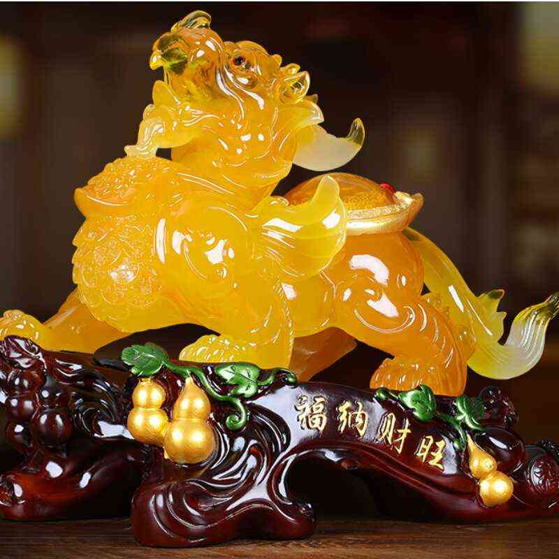 店里家中门面招财进宝一公一母貔貅摆件新店开业送什么礼物搬家买