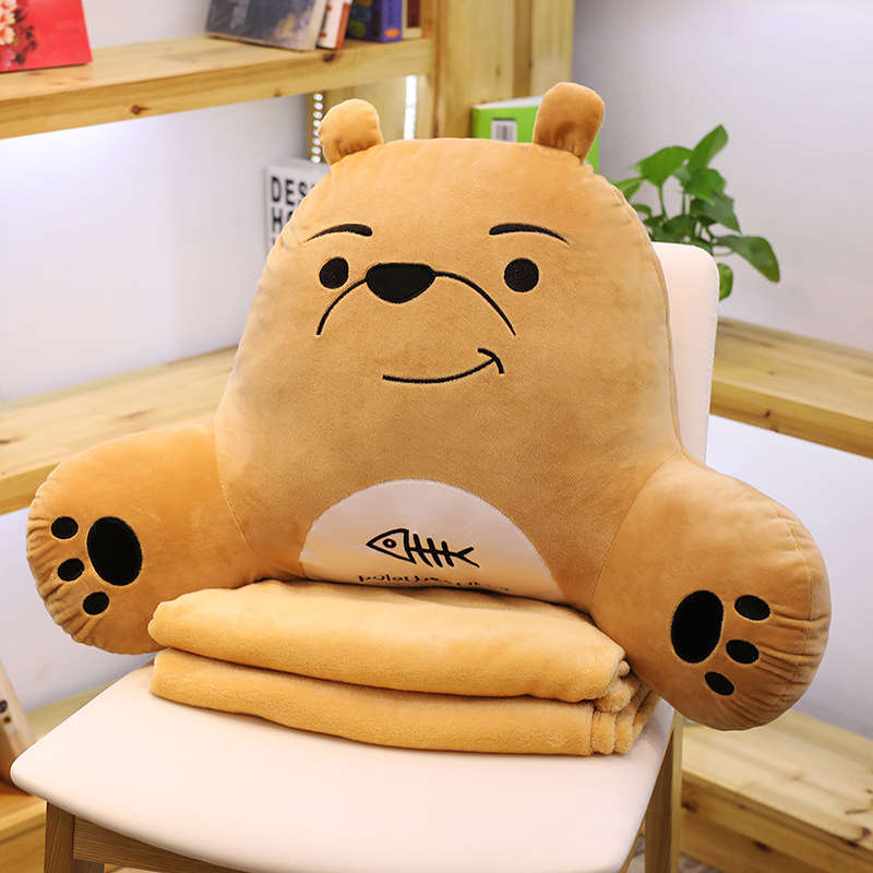 办公室座椅靠枕腰靠腰垫汽车靠垫腰枕椅子靠背垫护腰沙发可爱抱枕