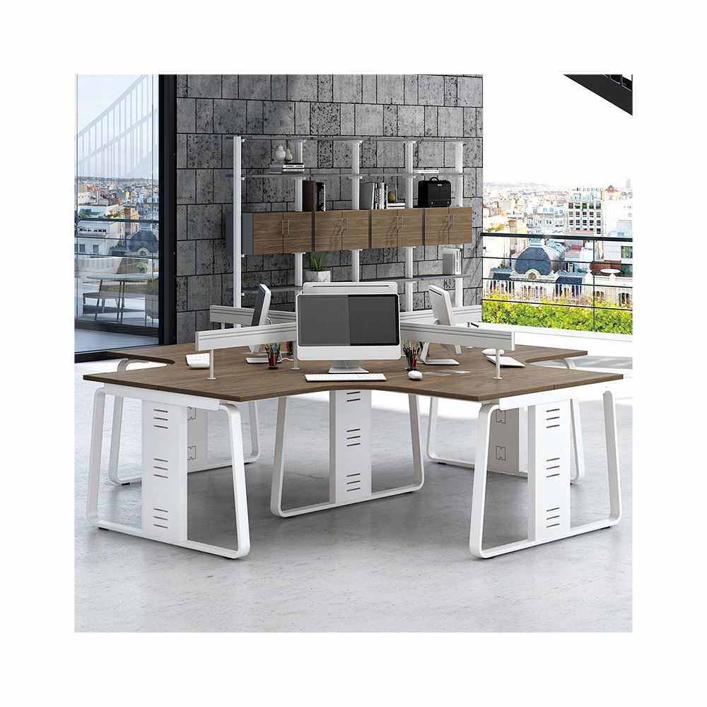 办公家具厂客制化长条形会议桌2 2.4 3.6米长8-16人会议台