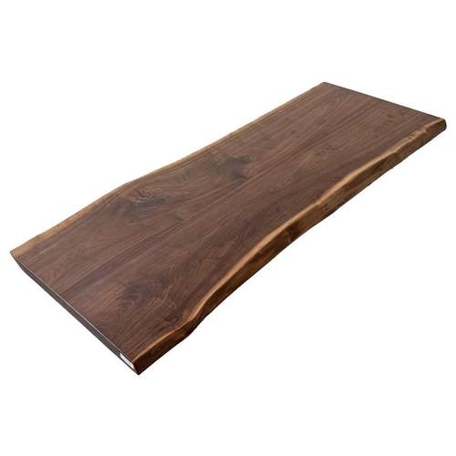 黑胡桃大板办公书桌实木茶木茶桌餐桌台面南美简约现货北美原木