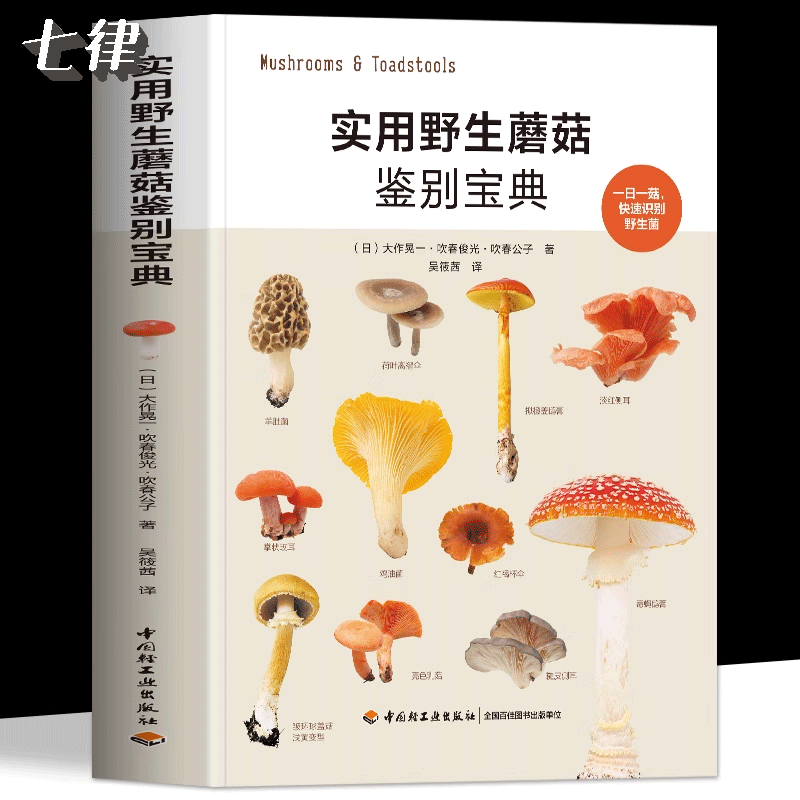 实用野生蘑菇鉴别宝典野生蘑菇使用图鉴方法