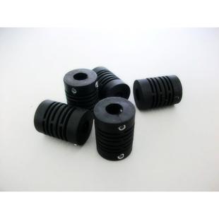 编码 E6B2专用塑料联轴器 器联轴器尼龙塑料弹性联轴器 电机连轴器